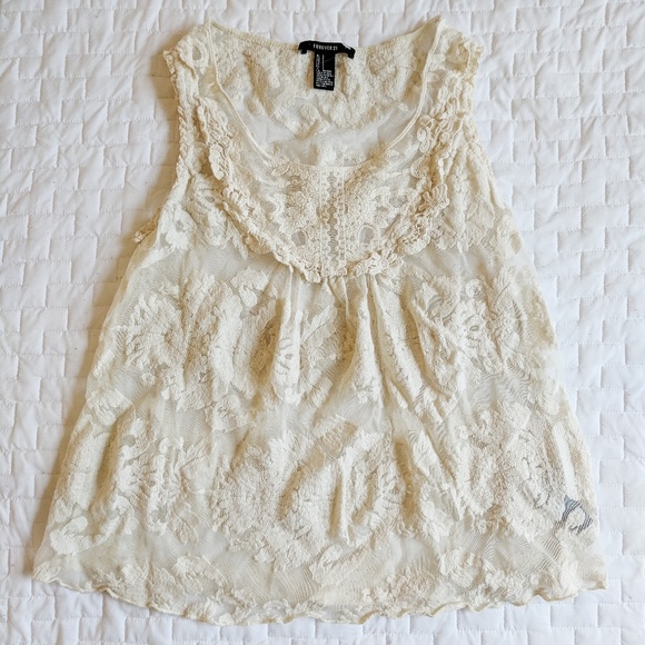 Lace Crochet Summer Top - Picture 3 of 6